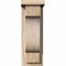 Ekena Millwork Newport Smooth Corbel w/Backplate, Douglas Fir, 5 1/2"W x 8"D x 16"H COR06X08X16NEW01SDF - alternate 4